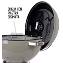 Barbecue a Carbone Carbonella Ø57 cm con Ruote Ketty Gold