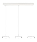 Lampada a Sospensione da Interno a LED in Metallo Bianco Opaco