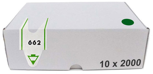 Pack de 20 000 tickets pour distributeur automatique d'escargots verts Visel à 3 chiffres prezzo