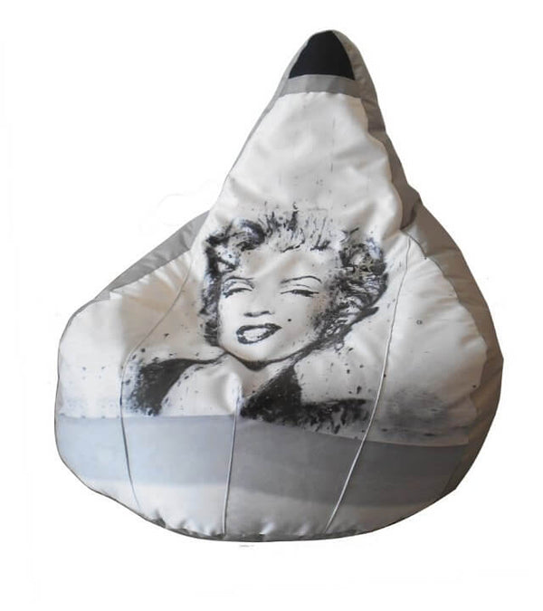 Pouf Pouf Fauteuil en Polyester Design Marilyn Avalli sconto