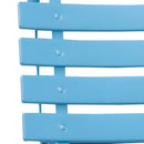 Set Tavolino e 2 Sedie Pieghevoli da Giardino Teresa Blu Niagara 