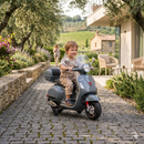 Piaggio Vespa GTS Elettrica 12V con Bauletto per Bambini Grigio