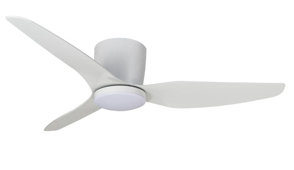 Ventilateur de Plafond avec 3 Pales et LED Ø127 cm 3 Vitesses Martec Flush Blanc prezzo
