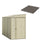 Plancher pour Jardinière 122x240x188 cm en Plastique Gris