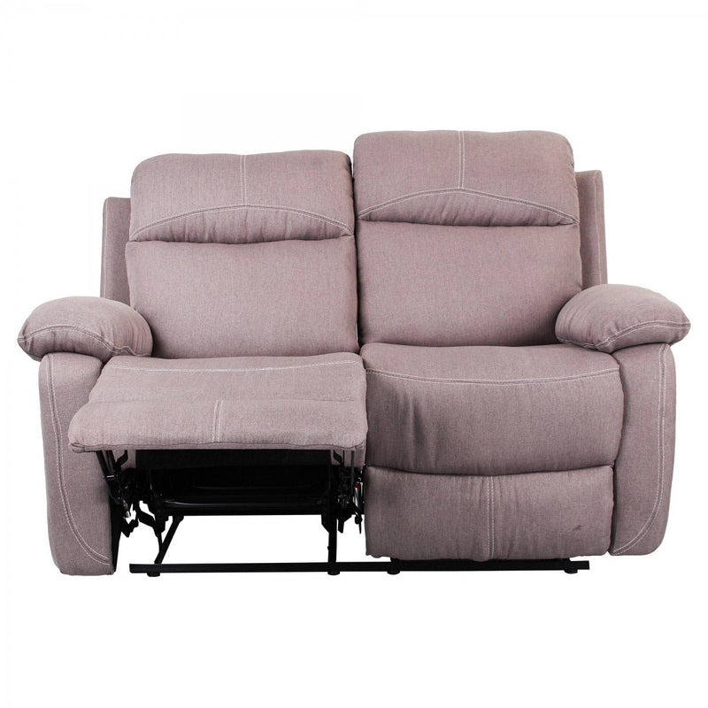 Divano 2 Posti in Tessuto Tortora