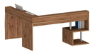 Scrivania Angolare a Giorno 182x160x60x92,5h cm Esse Rovere Wotan  