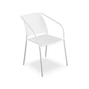 Sedia da Giardino in Ferro Traforato Taddei Netty Bianca