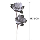 Set 2 Fiori Artificiali Magnolia x 2 73 cm