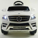 Macchina Elettrica per Bambini 6V 2 Posti con Licenza Mercedes ML Bianco