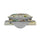Housse de couette double avec impression sur le sac et les taies d'oreiller