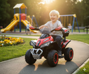 Mini Quad Elettrico per Bambini 6V Kid Go Deluxe Rosso