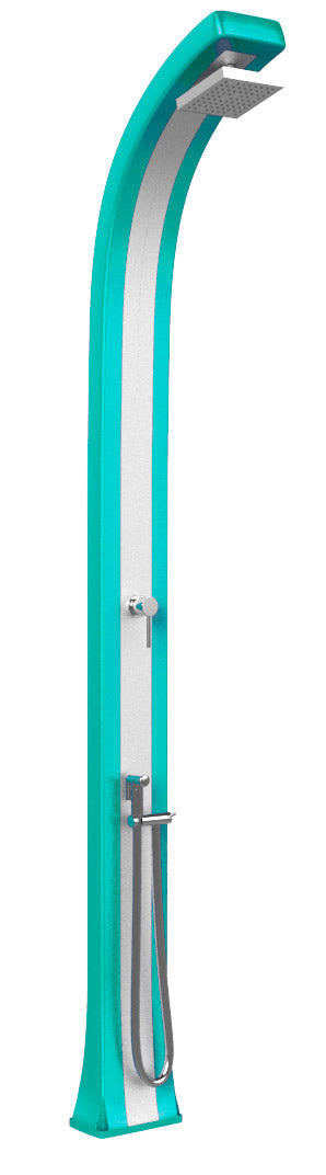 online Doccia da Giardino Miscelatore e Doccetta Arkema Spring Plus Fascia Inox Blue Ocean