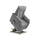 Fauteuil releveur électrique 2 moteurs 82x108x84 cm Baila en Microfibre Dispositif Médical 1 Gris Clair