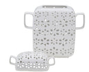 Vaso Flowery 31,5x13x34 cm Porcellana