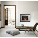 Camino a Bioetanolo da Parete 80x59 cm Flig Los Angeles Silver