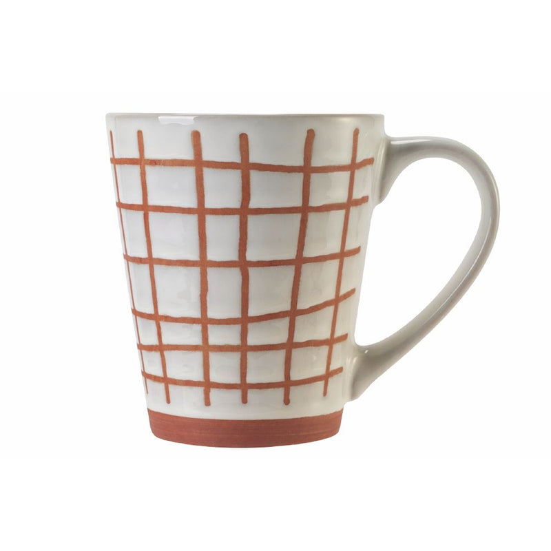 Set 4 Tazzine da Caffè Ø9x10,5 cm in Gres VdE Tivoli 1996 Geometry