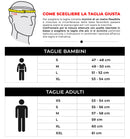 Casco Integrale per Bambini Visiera Lunga CGM Wild 215G Bianco