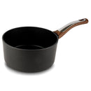 Casseruola Ø18 cm Antiaderente Induzione Silex Elegance Wood Nero