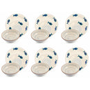 Servizio Piatti 18 Pezzi in Hard Dolomite Villa d'Este Fish