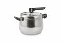 Pentola a Pressione in Acciaio Ø22cm 7 Litri Soriani Mamy