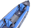 Kayak Gonfiabile Biposto 386x86 cm con Pagaie Zaino e Accessori ZRAY Tortuga Blu