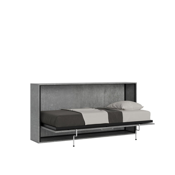 sconto Lit simple escamotable horizontal peu encombrant Kando H97 cm gris