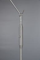 Piantana da Interno a LED SMD in Metallo Nickel Opaco