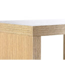 Libreria 8 Ripiani 77x147x30 cm in Legno MDF Effetto Rovere