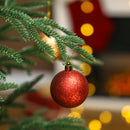 Albero di Natale Artificiale 210 cm 2942 Rami Realistici Base in Metallo Verde      