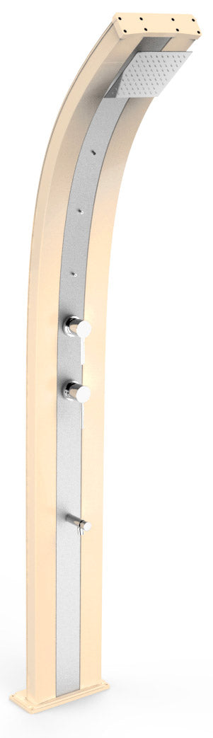 Doccia da Giardino Miscelatore Nebulizzatore e Lavapiedi Arkema Dada Fascia Inox Champagne Bronze acquista