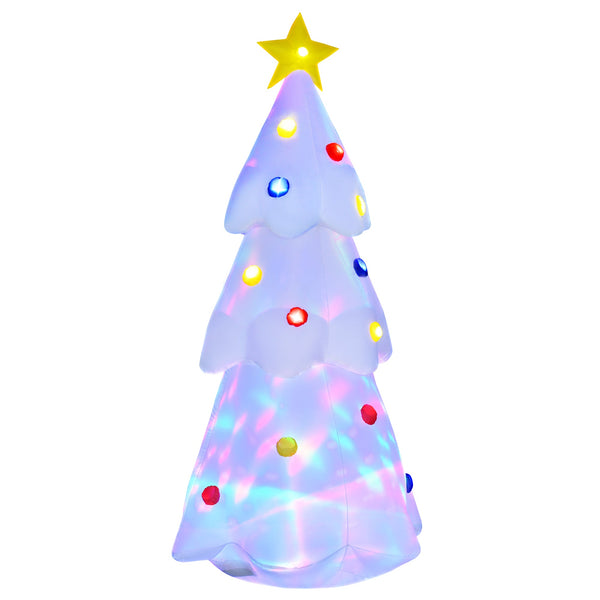 Sapin de Noël gonflable H245 cm avec lumières LED blanches online