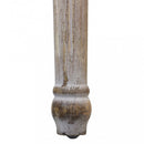 Panca Margi in Tessuto 125x45x48 h cm in Legno Beige