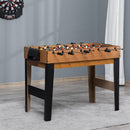 Tavolo Multi Gioco 4 in 1 107x61x84,5 cm Calcio Balilla Biliardo Ping Pong e Hockey