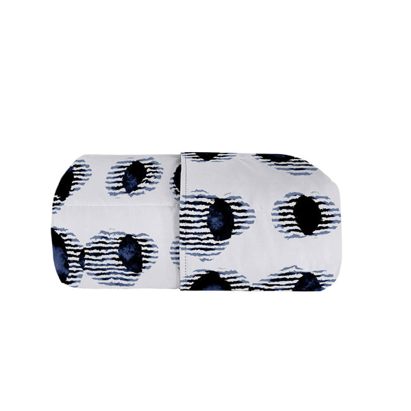 acquista Trapuntino Estivo Double Face in Microfibra 100 gr con Stampa Optical Basic Varie Misure