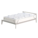 Topper Trapuntato 300 gr/mq con Elastici Air Traspirante Bianco Varie Misure