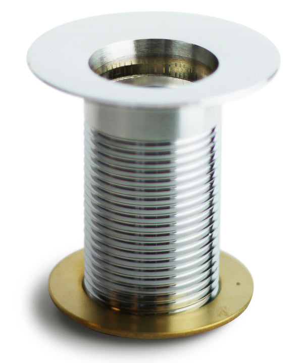 Piletta per Fontana da Giardino da 1" 6,2x6,2x7 cm in Ottone Cromato con Tappo sconto