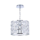 Lampadario Modern in Metallo Gelid Cromo