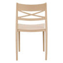 Set 6 Sedie 81x46x52 cm in Polipropilene Tortora