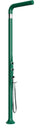 Mitigeur de douche de jardin extérieur inverseur et douche mobile Arkema Funny Yang Green