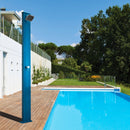 Doccia Solare da Esterno Giardino 30L Miscelatore Arkema Spring S Cherry