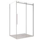 Box Doccia Angolare 1 Anta Scorrevole in Cristallo Trasparente 8mm H195 Bonussi Alina Varie Misure