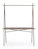 Tavolo Espositore Rettangolare 1 Ripiano H198 in Metallo