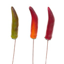 Set 48 Peperoncini Artificiali 12 Pezzi Altezza 9 cm 
