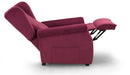 Poltrona Alzapersona Elettrica 2 Motori 75x107x84 cm in Tessuto Dispositivo Medico 1 Beige