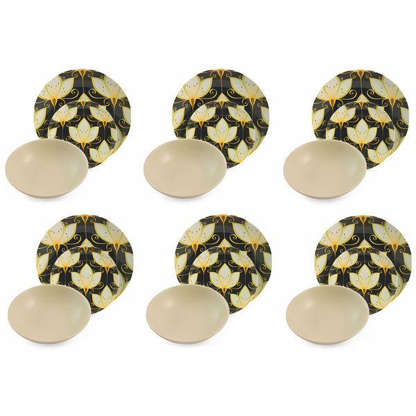 acquista Service de table 18 pièces en porcelaine et grès VdE Tivoli 1996 Liberty