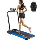 Tapis Roulant Elettrico con Corrimano Pieghevole e Bracciale Telecomando