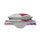 Housse de couette double avec impression sur le sac et taies d'oreiller Kio614