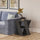 Table basse Cyclo 45x45x55 cm anthracite