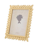 Cornice Leaf Glam 28,5x1,8x34 cm in Resina Oro