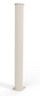 Doccia Solare da Esterno con Nebulizzatore Miscelatore e Doccetta Mobile Arkema Jolly Go Champagne Bronze